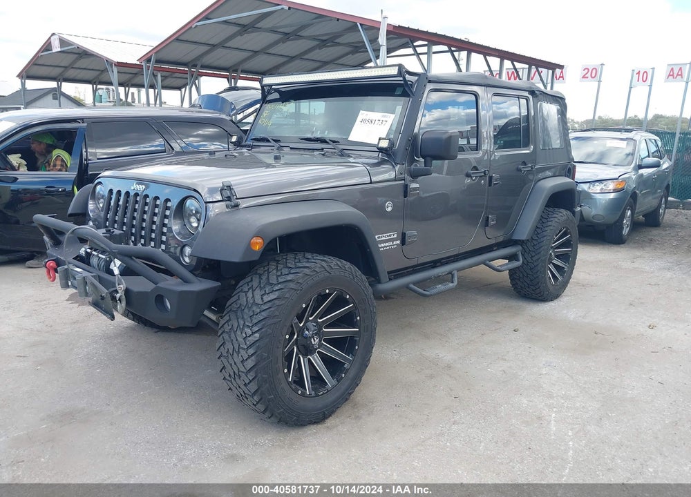 2017 JEEP WRANGLER UNLIMITED SPORT VIN: 1C4BJWDG4HL725630