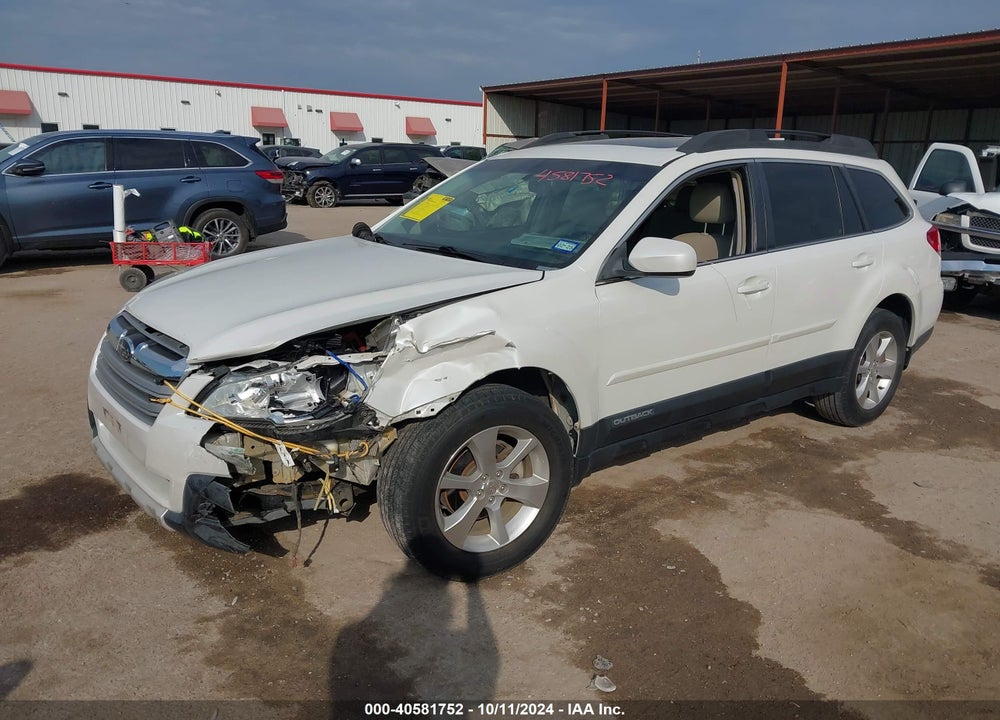 2013 SUBARU OUTBACK 2.5I LIMITED VIN: 4S4BRBKC5D3316110
