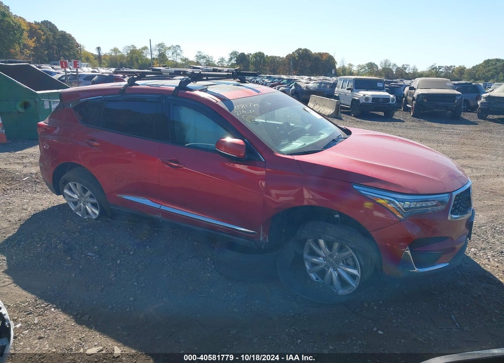 2021 ACURA RDX STANDARD VIN: 5J8TC2H31ML013313