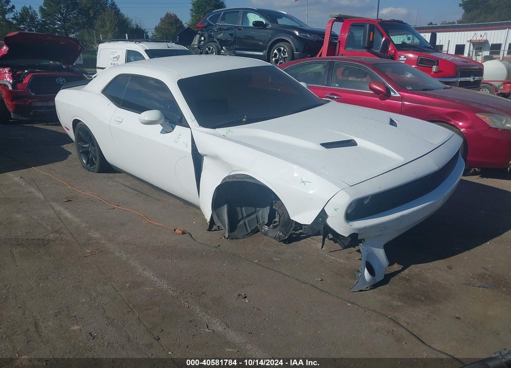 2018 DODGE CHALLENGER SXT VIN: 2C3CDZAG1JH127939