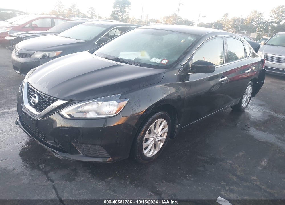2018 NISSAN SENTRA SV VIN: 3N1AB7AP4JY274654
