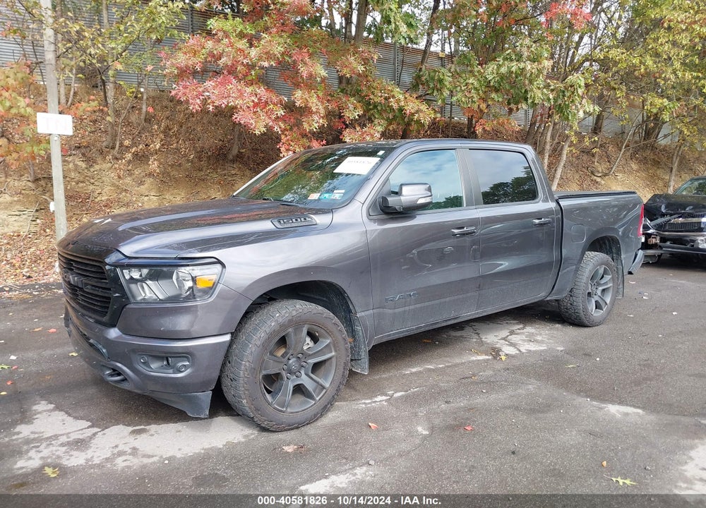 2020 RAM 1500 BIG HORN 4X4 5'7 BOX VIN: 1C6SRFFT4LN213342