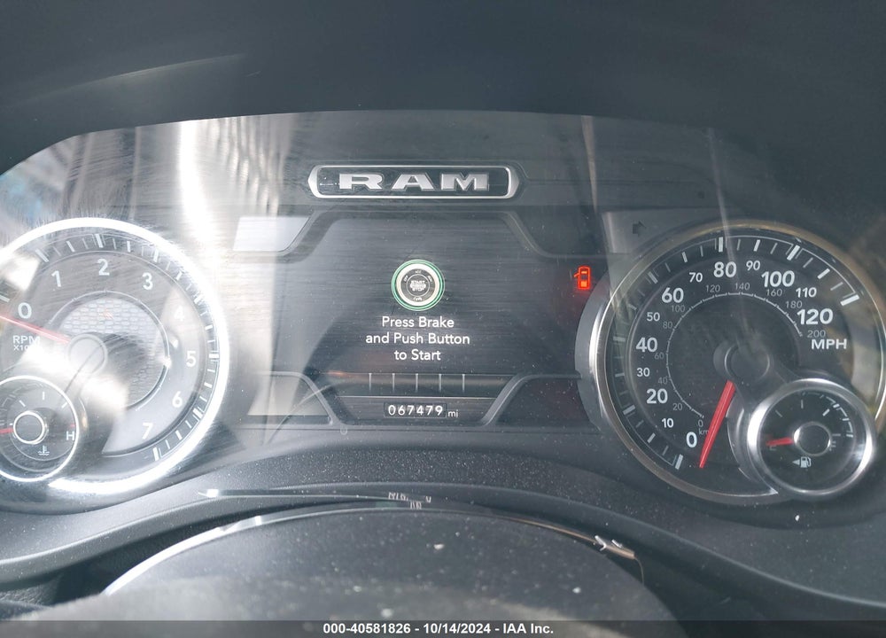 2020 RAM 1500 BIG HORN 4X4 5'7 BOX VIN: 1C6SRFFT4LN213342