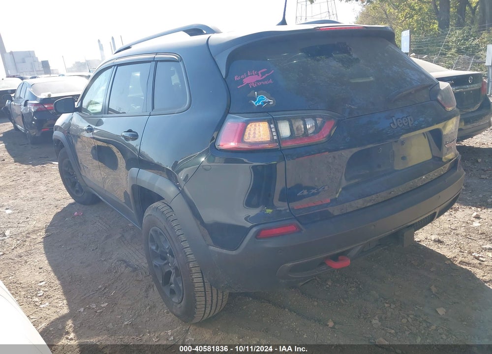 2019 JEEP CHEROKEE TRAILHAWK ELITE 4X4 VIN: 1C4PJMBX4KD189616