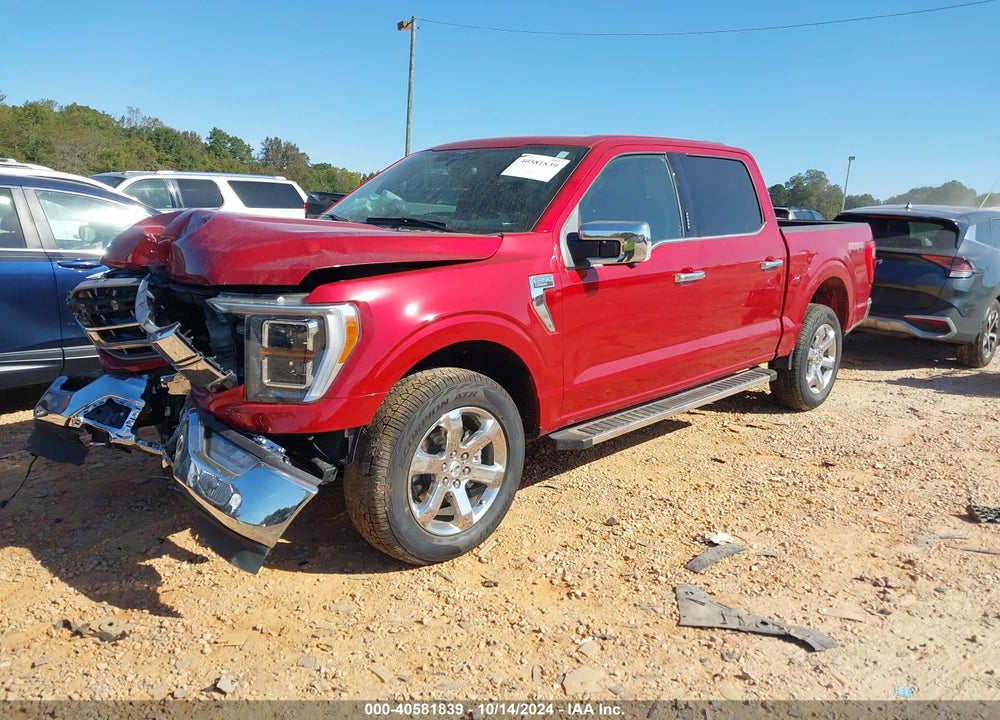 2023 FORD F-150 LARIAT VIN: 1FTFW1E83PFA54655