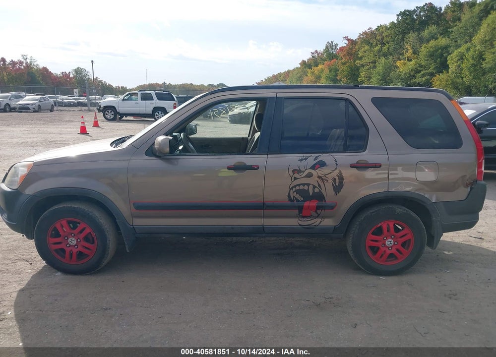 2004 HONDA CR-V EX VIN: SHSRD788X4U245399