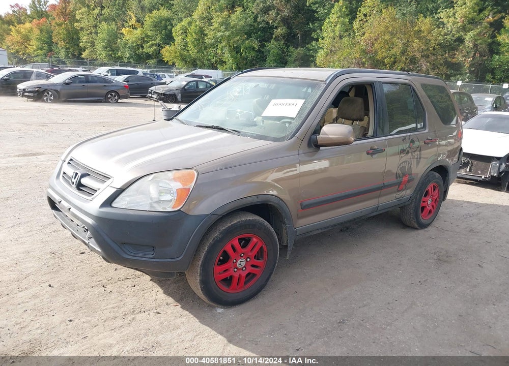 2004 HONDA CR-V EX VIN: SHSRD788X4U245399