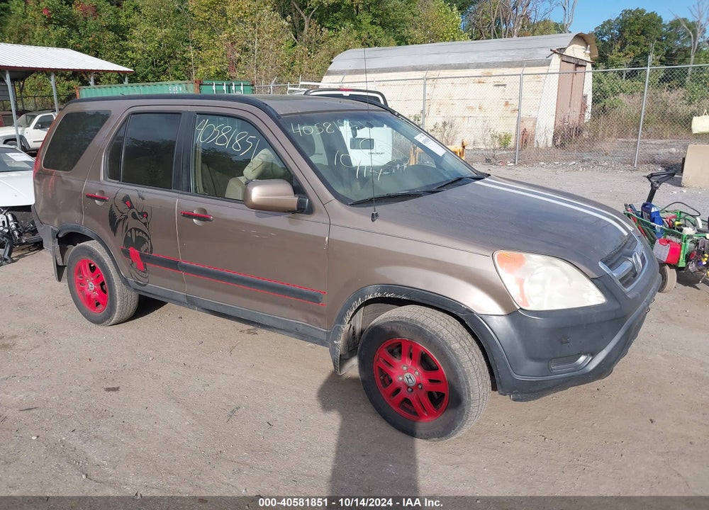 2004 HONDA CR-V EX VIN: SHSRD788X4U245399