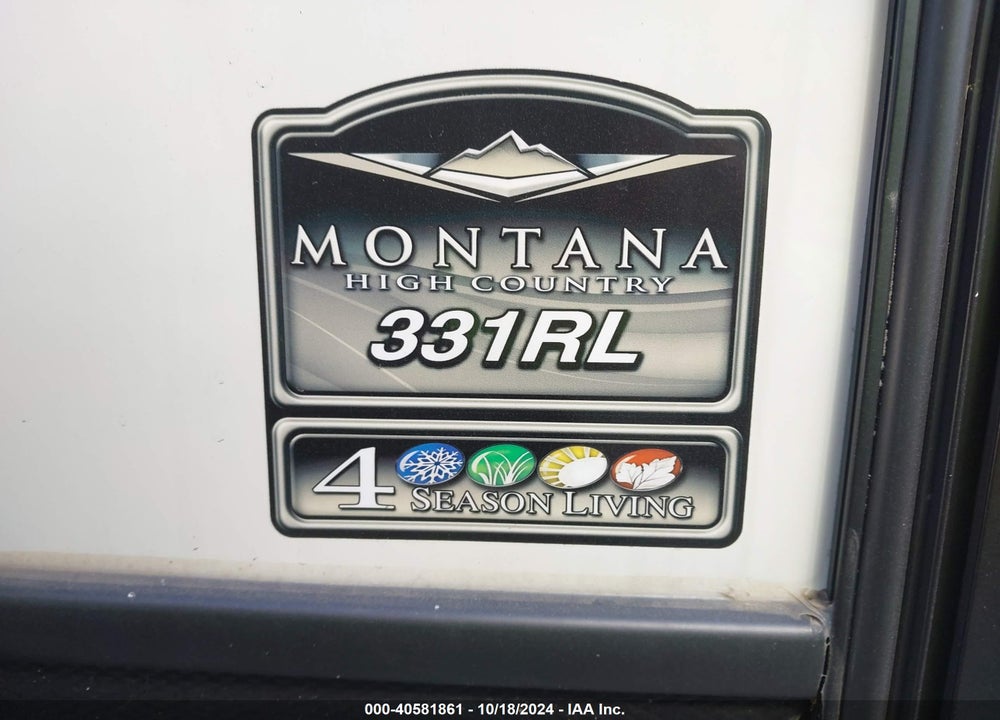 2021 KEYSTONE TRAVEL TRLR VIN: 4YDF33127MA744842