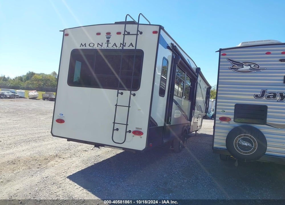 2021 KEYSTONE TRAVEL TRLR VIN: 4YDF33127MA744842