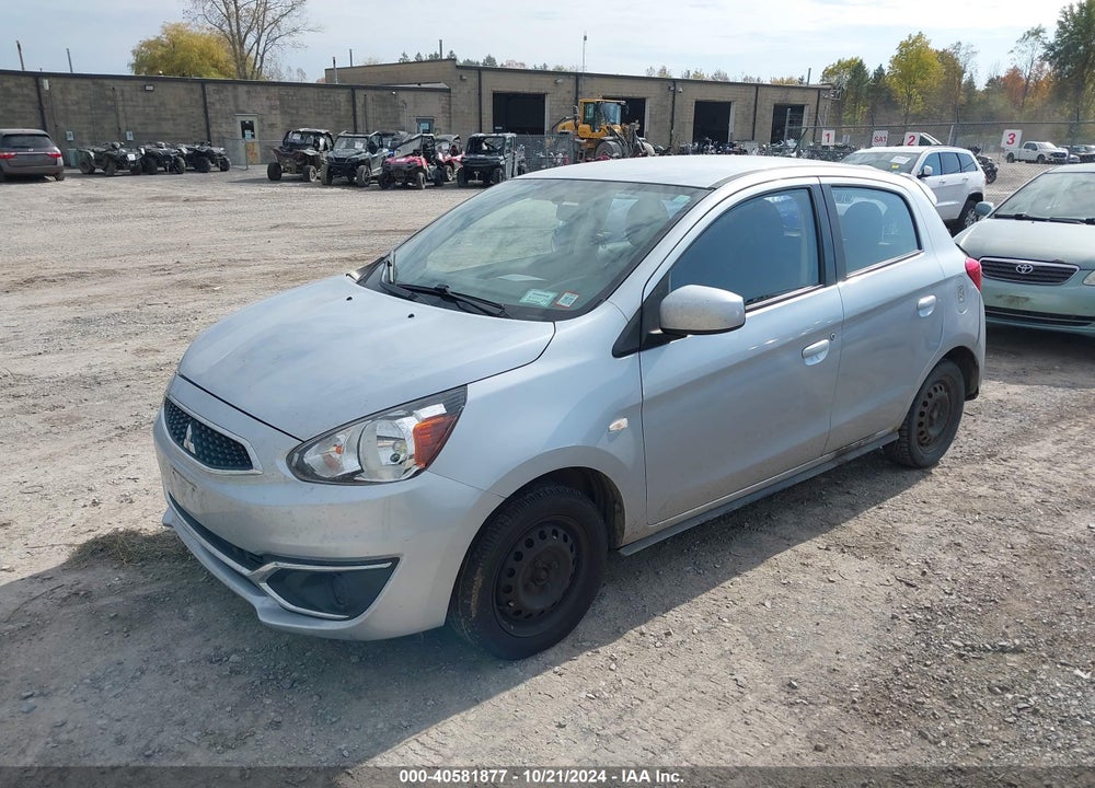 2018 MITSUBISHI MIRAGE ES VIN: ML32A3HJ8JH008180
