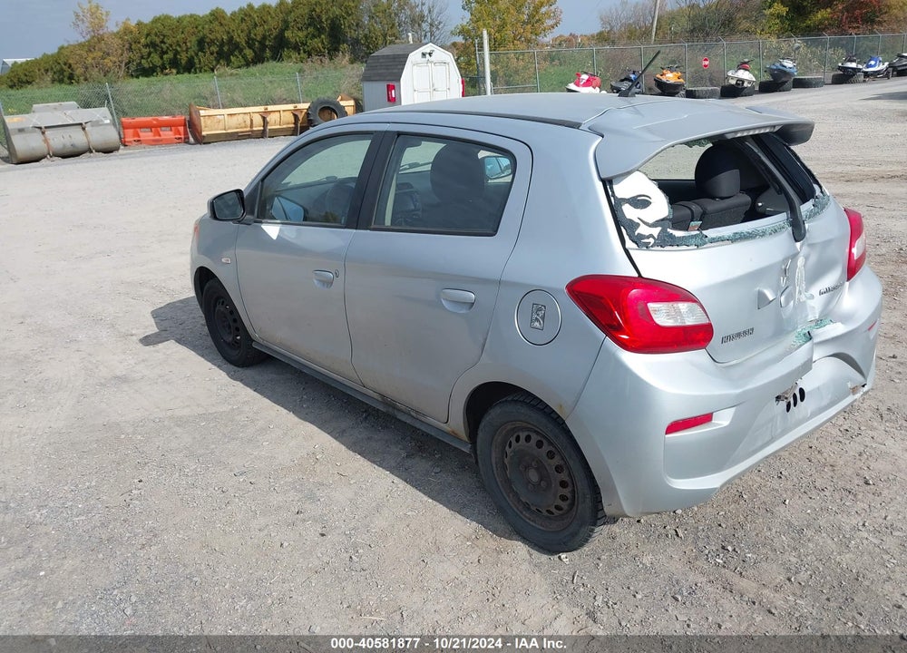 2018 MITSUBISHI MIRAGE ES VIN: ML32A3HJ8JH008180