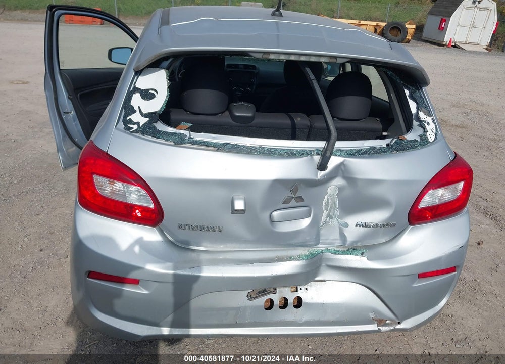 2018 MITSUBISHI MIRAGE ES VIN: ML32A3HJ8JH008180