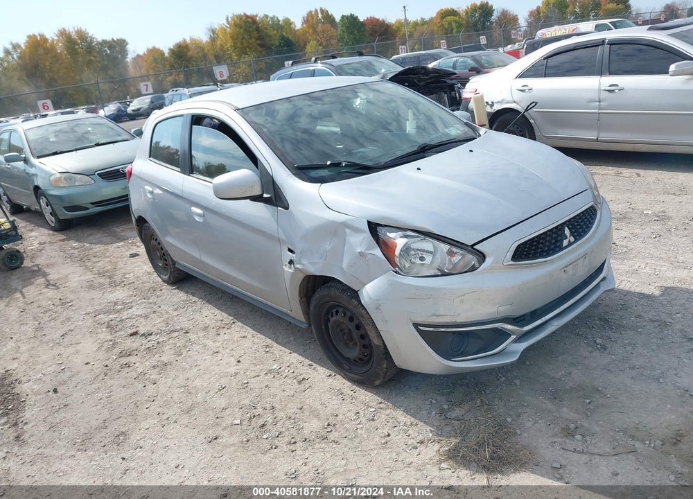 2018 MITSUBISHI MIRAGE ES VIN: ML32A3HJ8JH008180