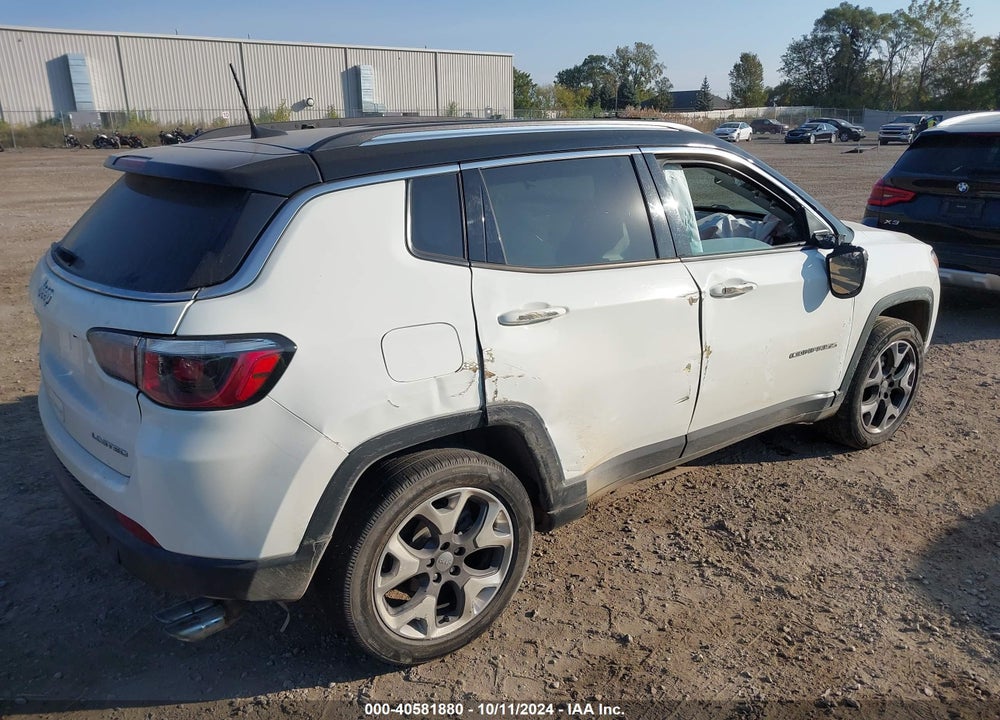 2018 JEEP COMPASS LIMITED 4X4 VIN: 3C4NJDCB6JT480069