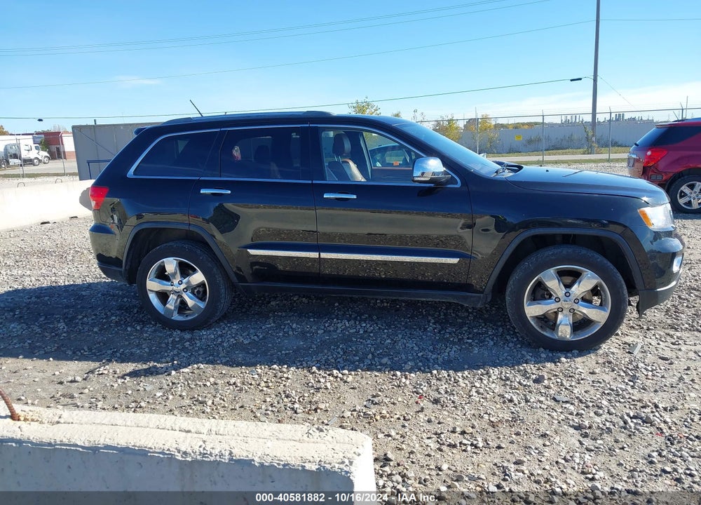 2012 JEEP GRAND CHEROKEE OVERLAND VIN: 1C4RJFCT9CC129595