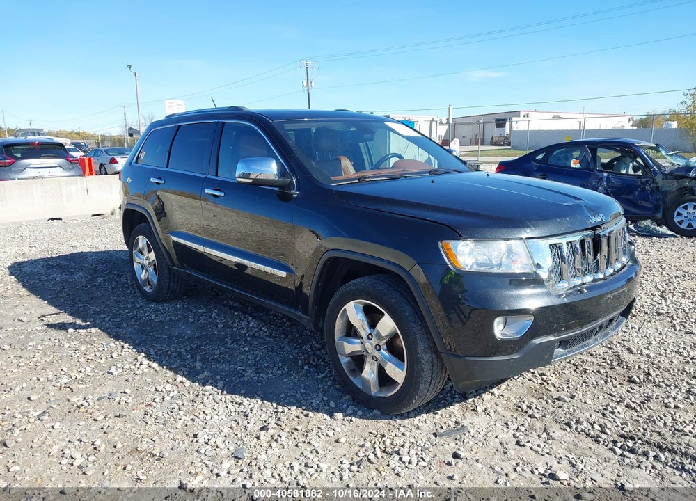 2012 JEEP GRAND CHEROKEE OVERLAND VIN: 1C4RJFCT9CC129595