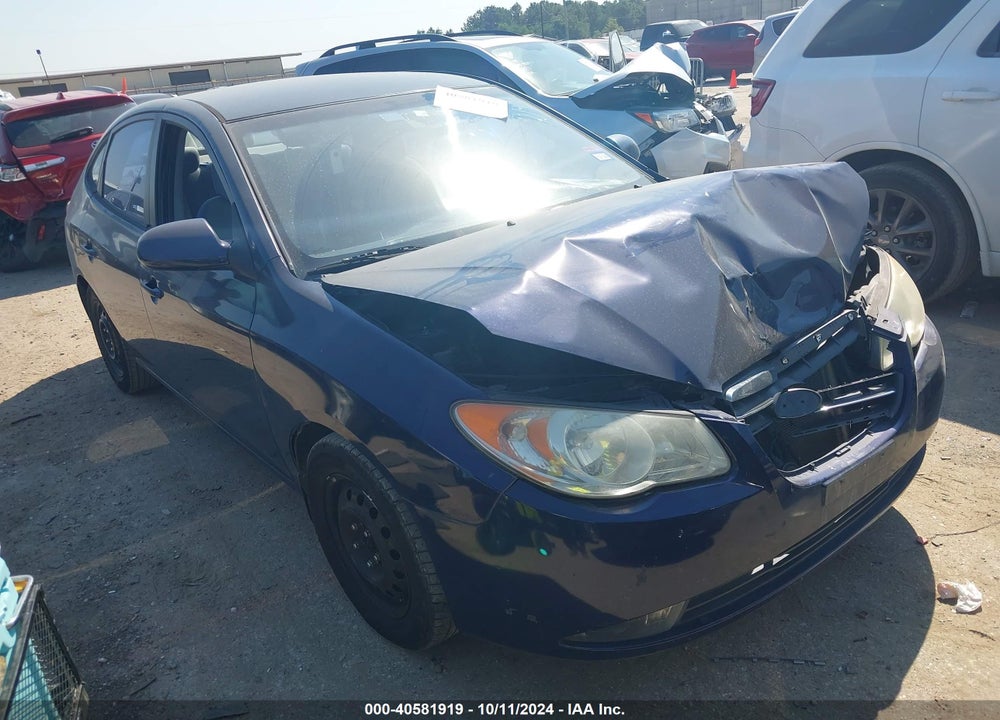 2009 HYUNDAI ELANTRA GLS VIN: KMHDU46D49U604482