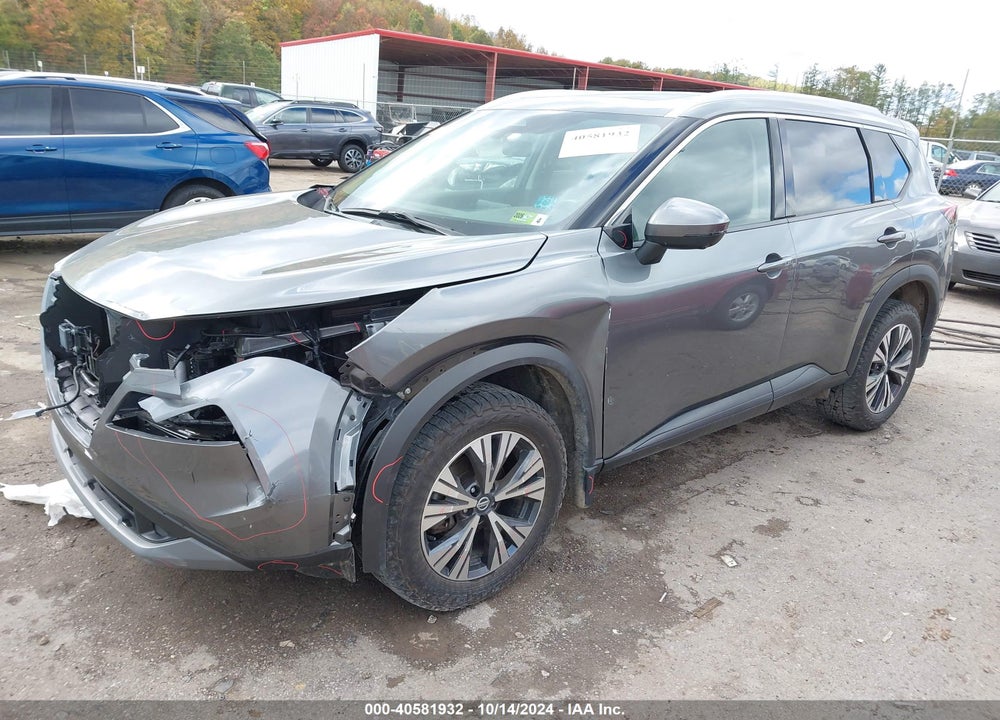 2021 NISSAN ROGUE SV INTELLIGENT AWD VIN: 5N1AT3BB8MC675915