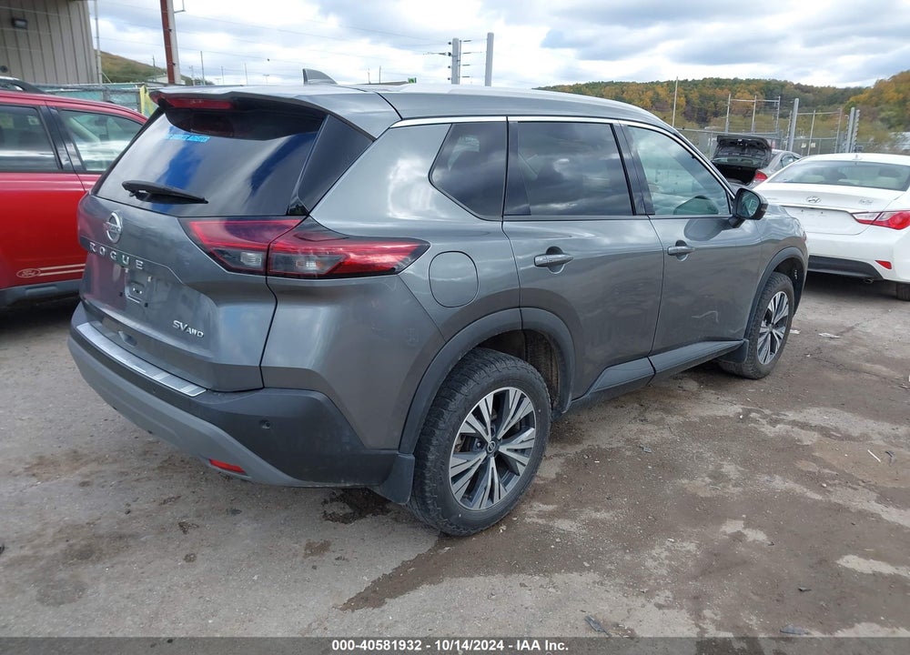 2021 NISSAN ROGUE SV INTELLIGENT AWD VIN: 5N1AT3BB8MC675915