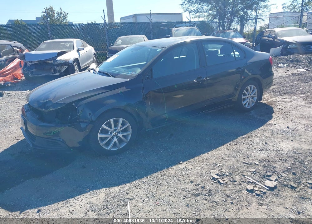 2012 VOLKSWAGEN JETTA 2.5L SE VIN: 3VWDP7AJ8CM360919