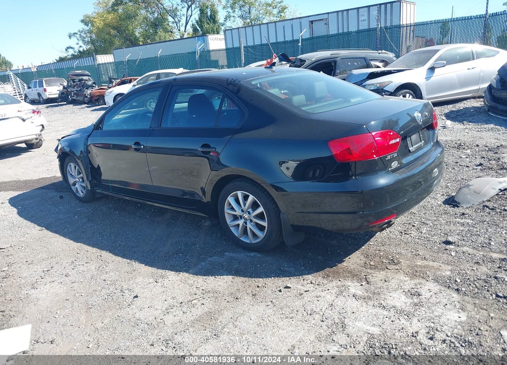 2012 VOLKSWAGEN JETTA 2.5L SE VIN: 3VWDP7AJ8CM360919