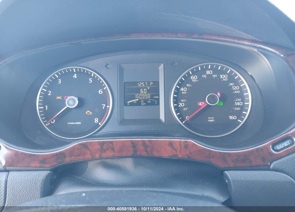 2012 VOLKSWAGEN JETTA 2.5L SE VIN: 3VWDP7AJ8CM360919