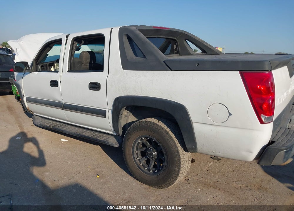 2003 CHEVROLET AVALANCHE 1500 VIN: 3GNEC13TX3G333127