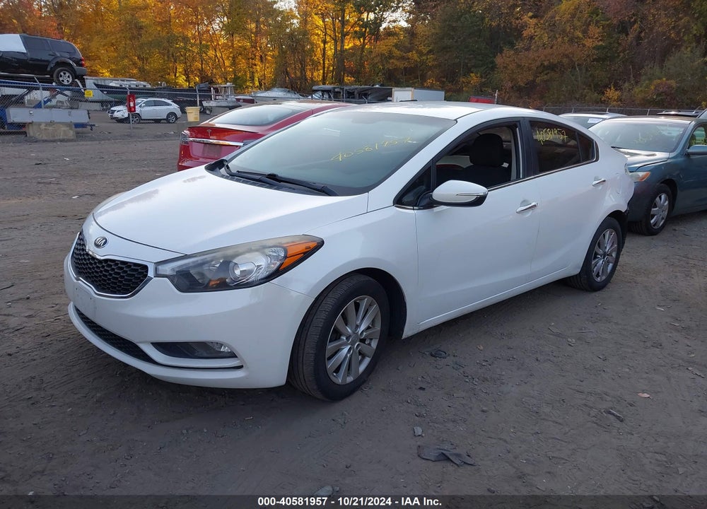 2014 KIA FORTE EX VIN: KNAFX4A83E5106547