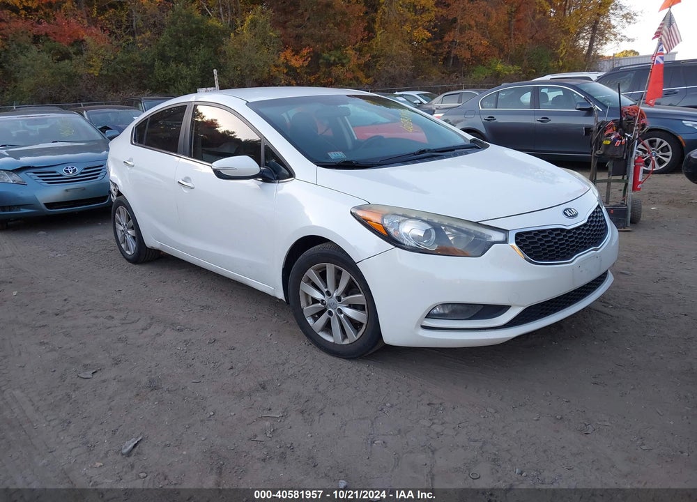 2014 KIA FORTE EX VIN: KNAFX4A83E5106547