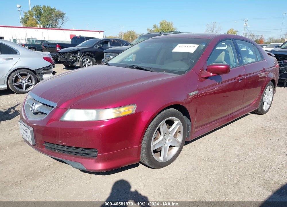 2004 ACURA TL BASE W/NAV SYSTEM (A5) VIN: 19UUA66234A049334