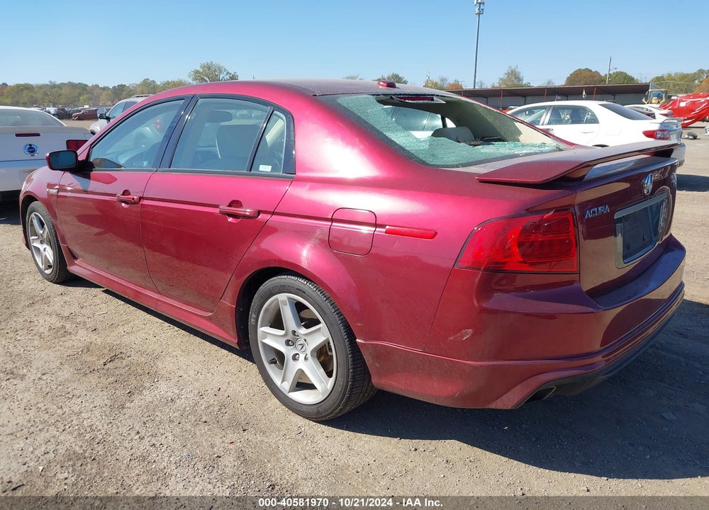 2004 ACURA TL BASE W/NAV SYSTEM (A5) VIN: 19UUA66234A049334
