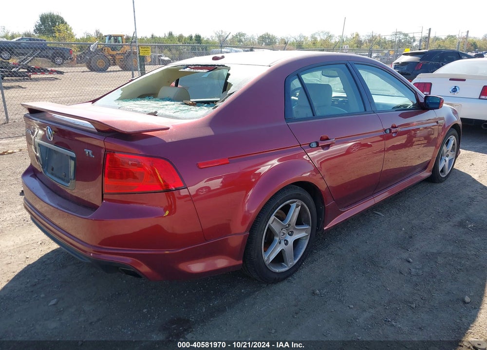 2004 ACURA TL BASE W/NAV SYSTEM (A5) VIN: 19UUA66234A049334