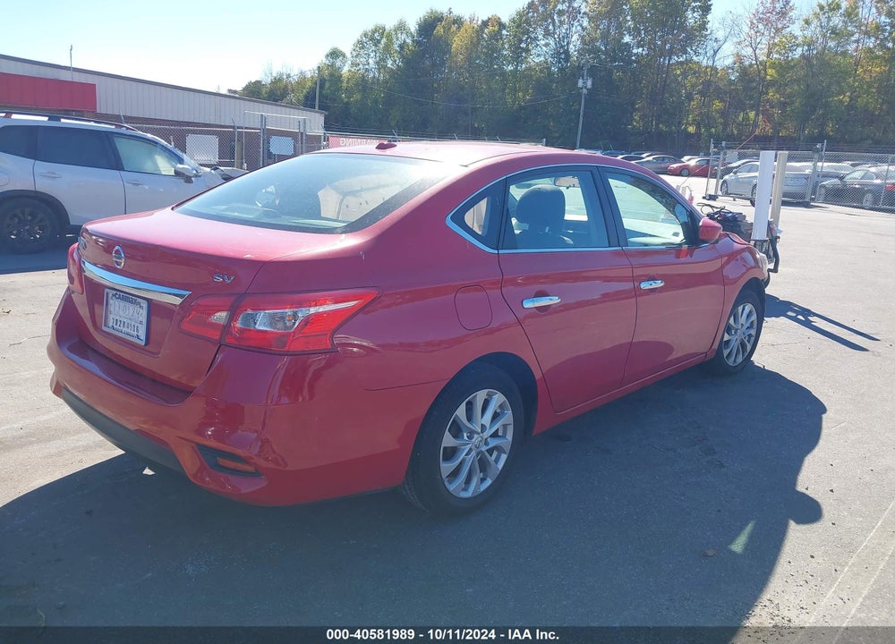 2017 NISSAN SENTRA SV VIN: 3N1AB7AP8HY329892