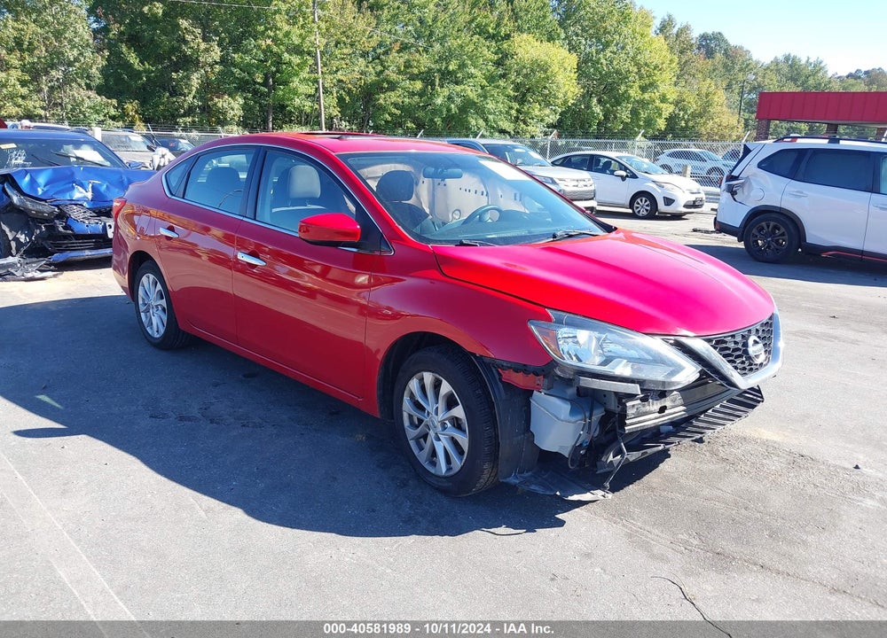 2017 NISSAN SENTRA SV VIN: 3N1AB7AP8HY329892