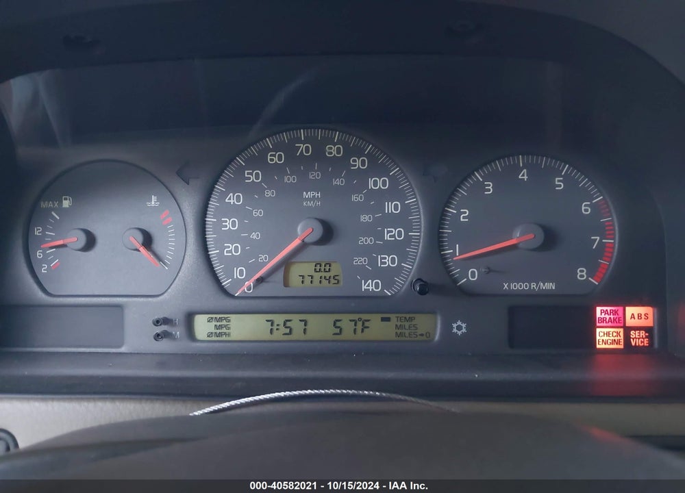 2002 VOLVO C70 HT VIN: YV1NC53D42J027816