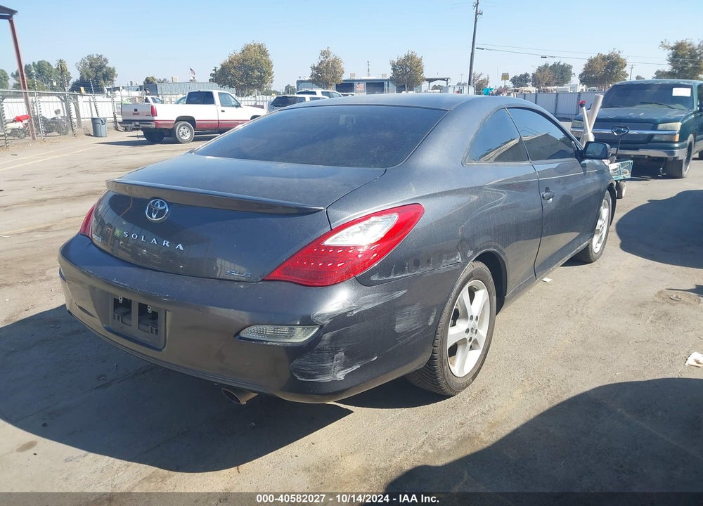 2007 TOYOTA CAMRY SOLARA SLE V6 VIN: 4T1CA30P37U128885