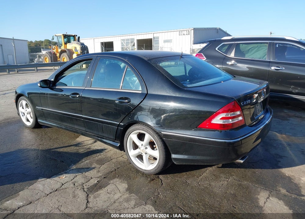 2006 MERCEDES-BENZ C 230 SPORT VIN: WDBRF52H86A875818