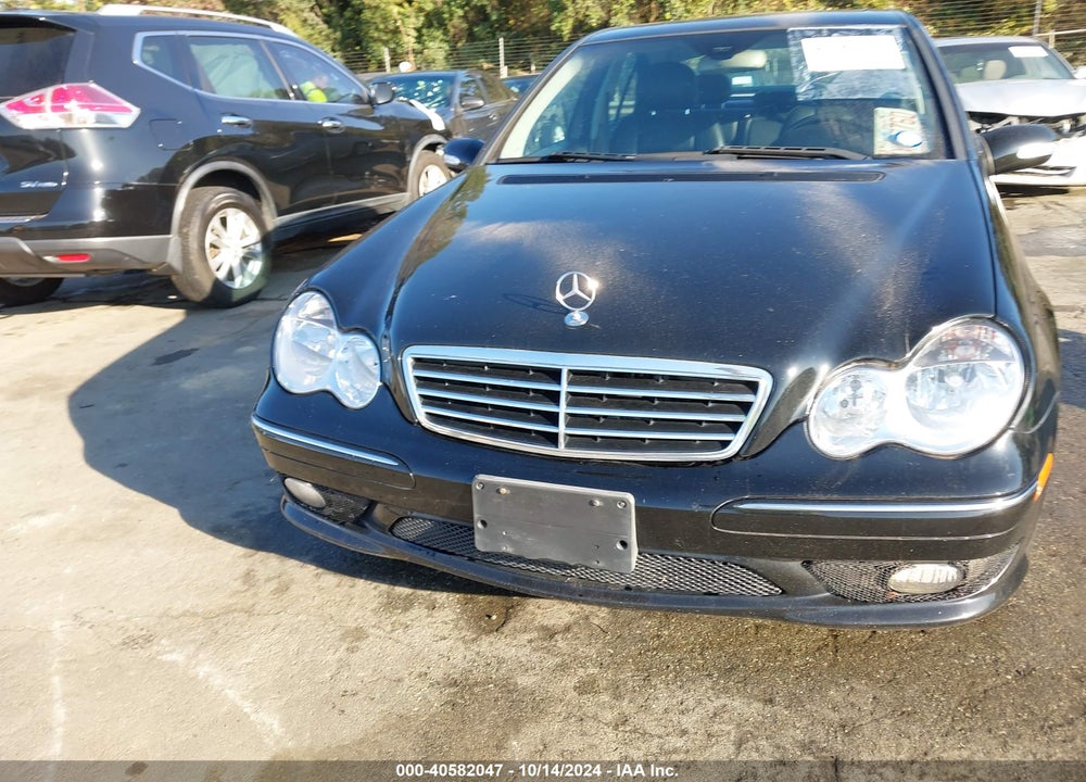 2006 MERCEDES-BENZ C 230 SPORT VIN: WDBRF52H86A875818