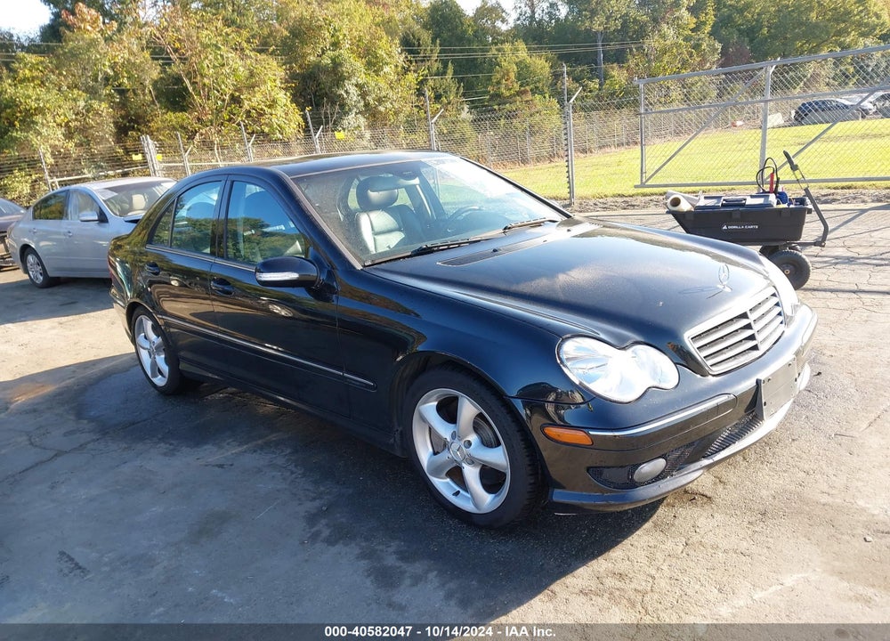 2006 MERCEDES-BENZ C 230 SPORT VIN: WDBRF52H86A875818