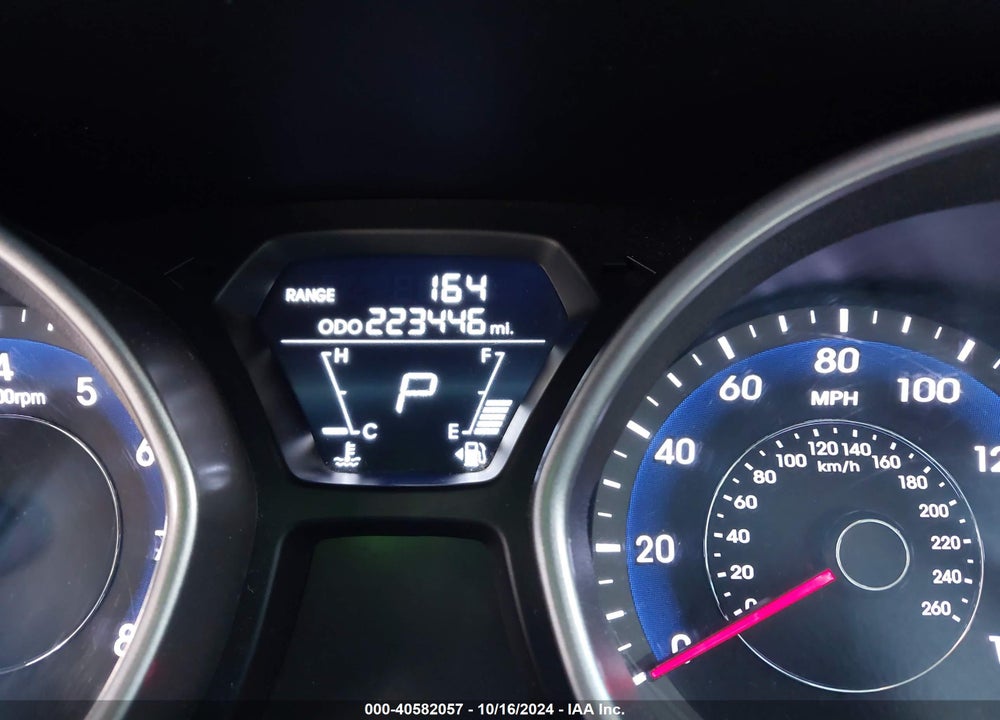 2013 HYUNDAI ELANTRA GLS VIN: 5NPDH4AE6DH229366