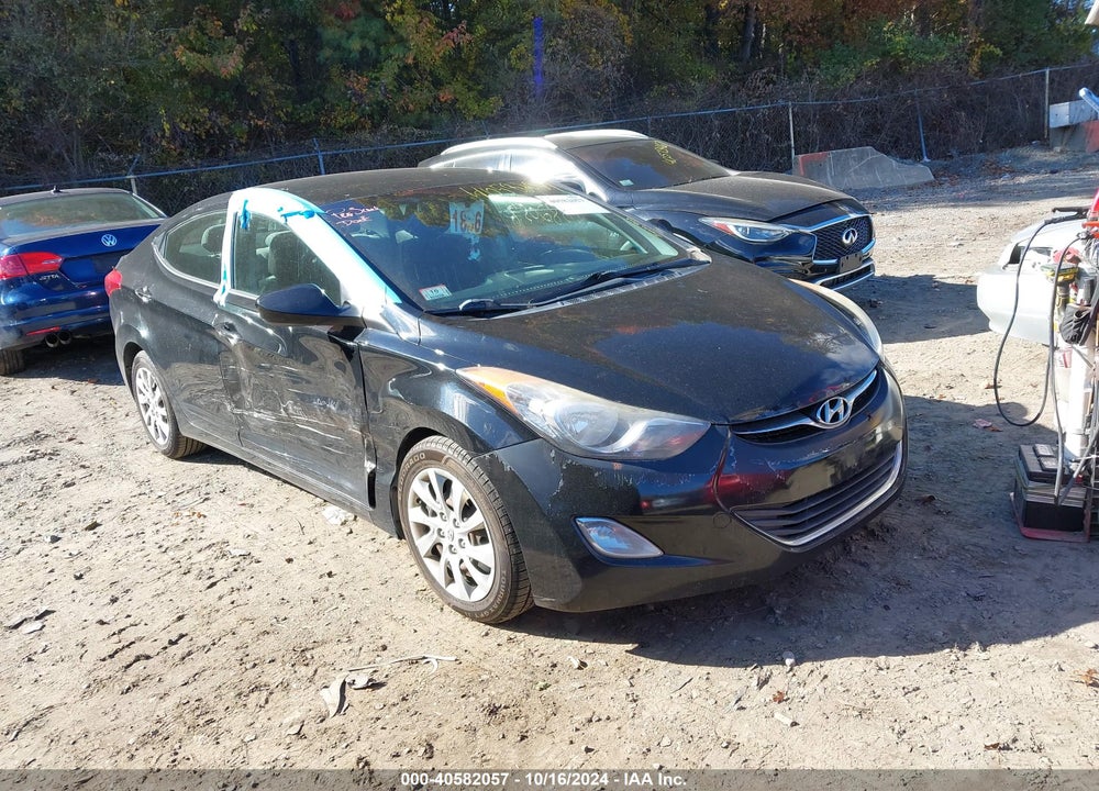 2013 HYUNDAI ELANTRA GLS VIN: 5NPDH4AE6DH229366
