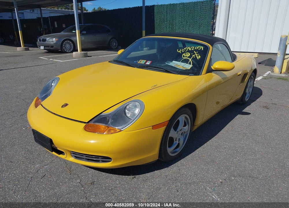 2000 PORSCHE BOXSTER S VIN: WP0CB2982YU661741