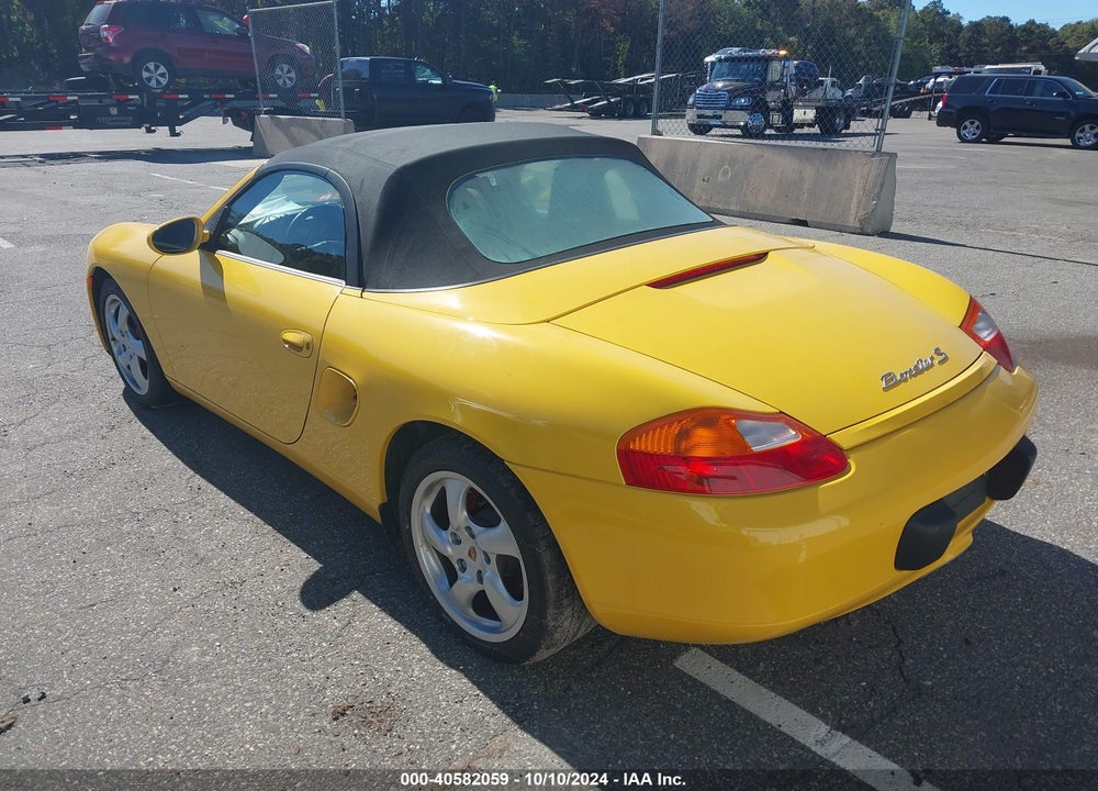 2000 PORSCHE BOXSTER S VIN: WP0CB2982YU661741