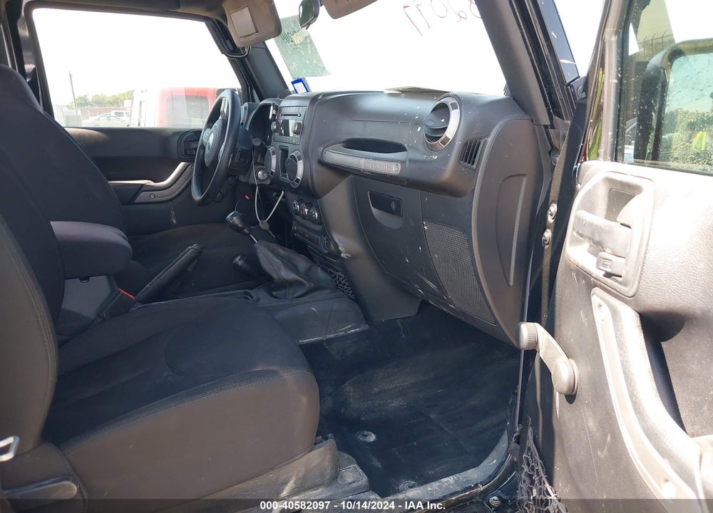 2014 JEEP WRANGLER SPORT VIN: 1C4AJWAGXEL192405