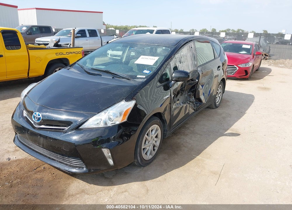 2012 TOYOTA PRIUS V TWO VIN: JTDZN3EU9C3066684