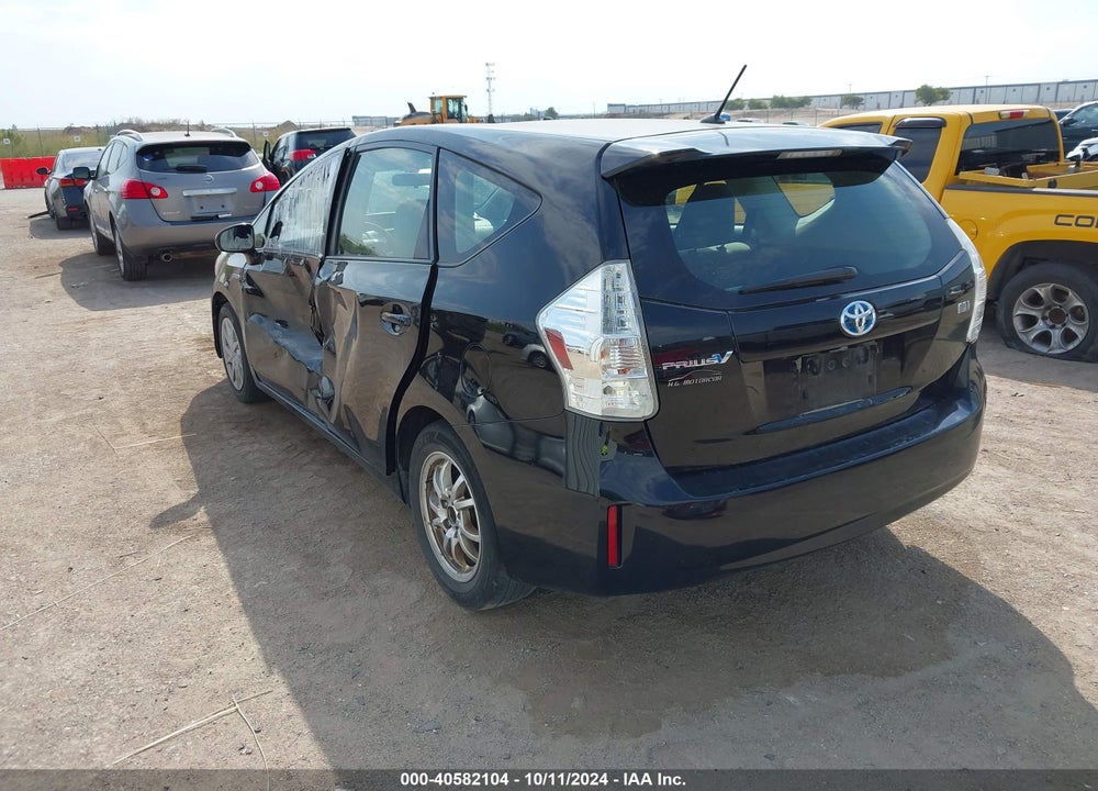 2012 TOYOTA PRIUS V TWO VIN: JTDZN3EU9C3066684