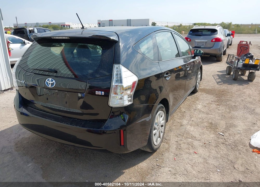 2012 TOYOTA PRIUS V TWO VIN: JTDZN3EU9C3066684
