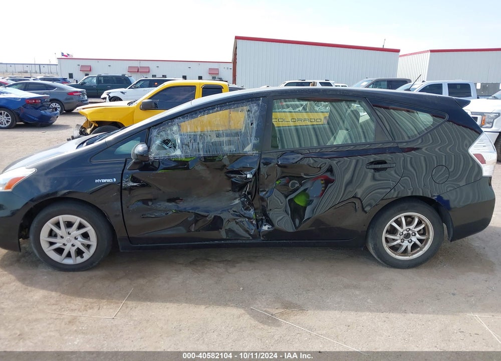 2012 TOYOTA PRIUS V TWO VIN: JTDZN3EU9C3066684