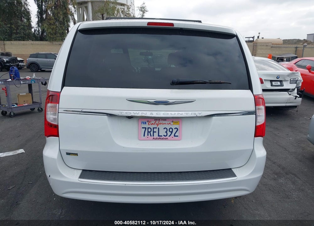 2016 CHRYSLER TOWN & COUNTRY TOURING VIN: 2C4RC1BG0GR296488